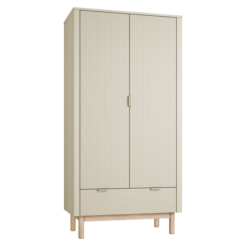 Clothes cabinet with 2 doors (Miloo collection)